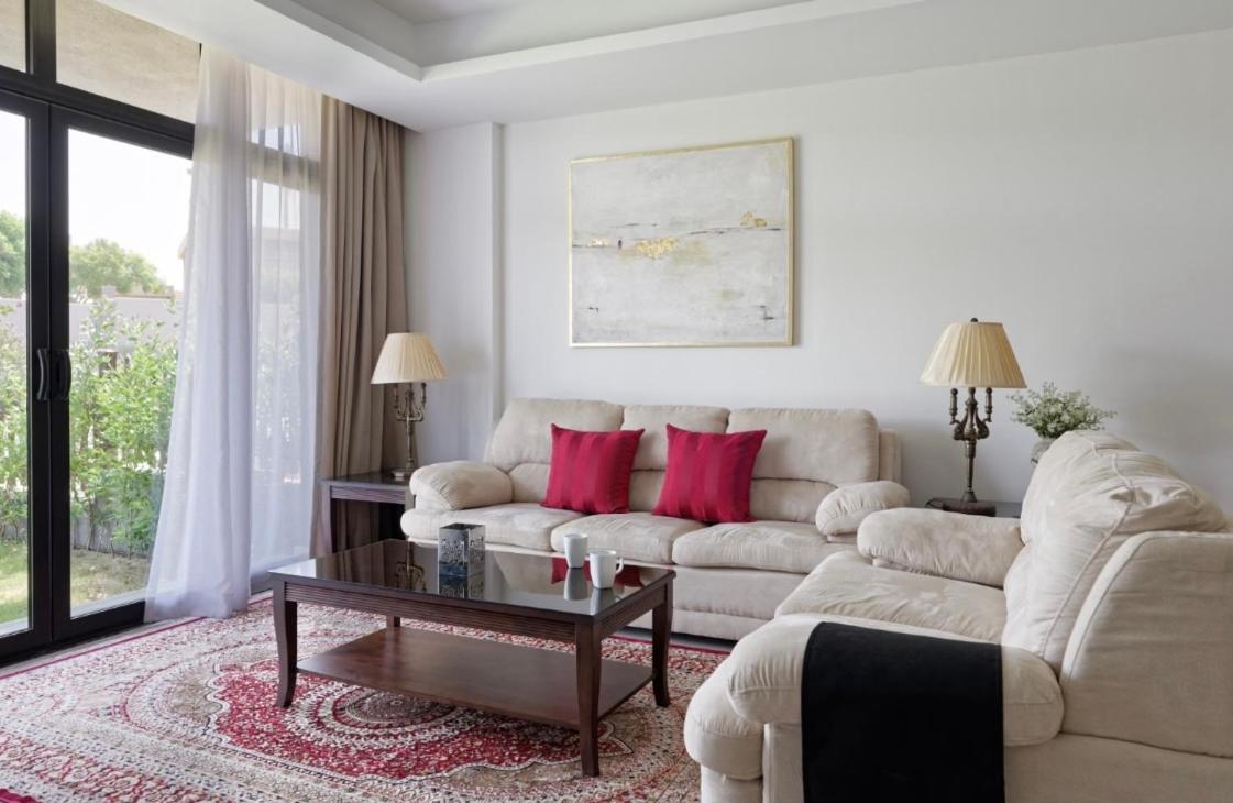 Luxury 2 Bedroom Ground Floor Apartment With Private Garden In Cairo Festival City Luaran gambar